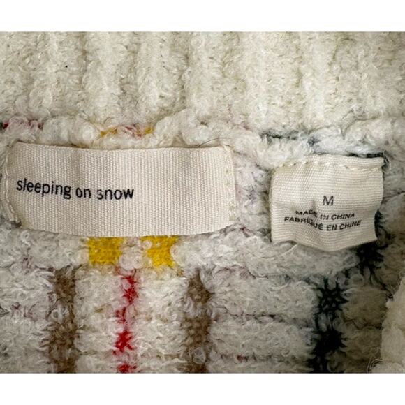 Anthropologie Sleeping On Snow Agnetha Chalet Jaquard Pullover Sweater Size Med - Picture 3 of 6